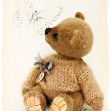 Схема вышивки «мишутка»