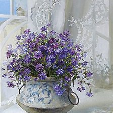 Схема вышивки «По картине худ. Оксаны Кравченко "Клевер".»