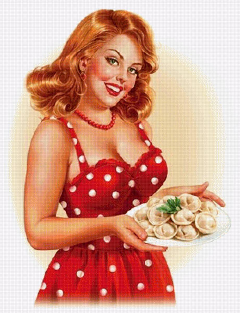 Хозяюшка - девушка, женщина - предпросмотр