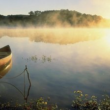Схема вышивки «лодка»