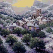 Схема вышивки «tea»