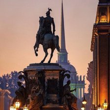 Схема вышивки «памятники России»