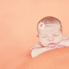 Схема вышивки «новорожденная»