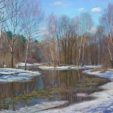 Схема вышивки «Скоро весна»