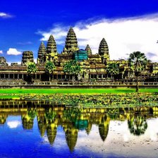 Схема вышивки «Анкгор Ват»