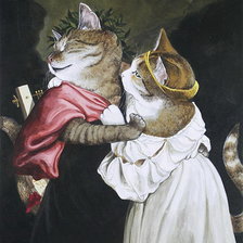 Схема вышивки «По картине Сьюзан Герберт»