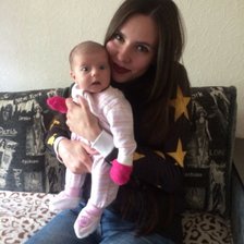 Схема вышивки «каролина с мамой»