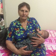 Схема вышивки «бабушка с каролиной»