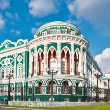 Схема вышивки «Дом Севастьянова»