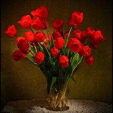 Схема вышивки «тюльпан8»