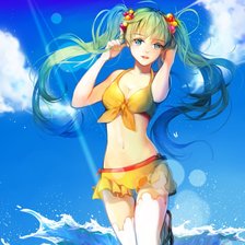 Схема вышивки «Девушка»