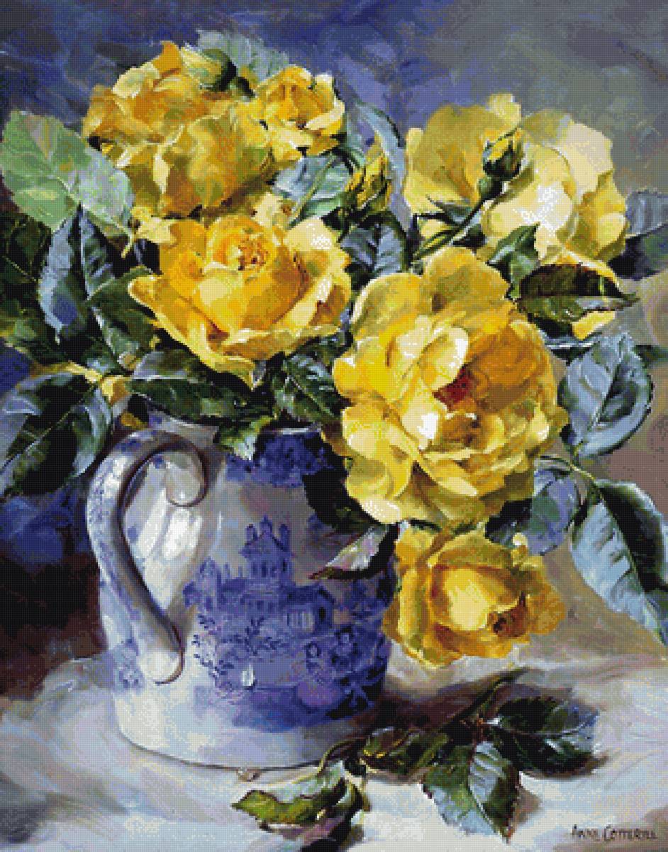 Желтые розы - цветы, розы - предпросмотр