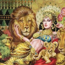 Схема вышивки «Царица»