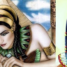 Схема вышивки «женские образы»