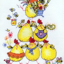 Схема вышивки «13 курятник 4»