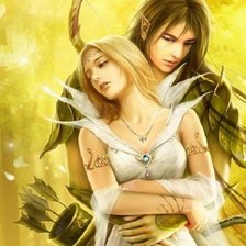 Схема вышивки «Пара»