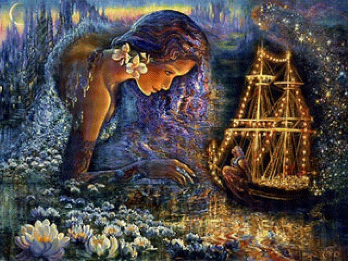 По мотивам картин Дж.Уолл - картины, фэнтези - предпросмотр