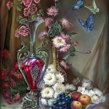Схема вышивки «натюрморт»