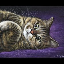 Схема вышивки «УСТАЛ»