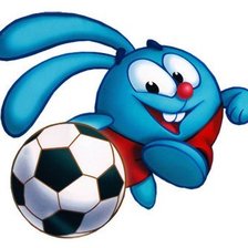 Схема вышивки «крош-футболист»