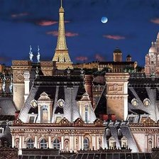 Схема вышивки «городской пейзаж»