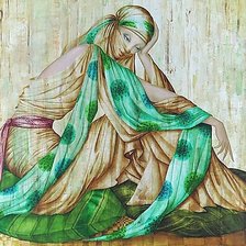 Схема вышивки «Прекрасные дамы худ. Филиппа Оге.»