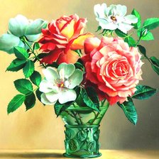 Схема вышивки «Серия "Флора"»