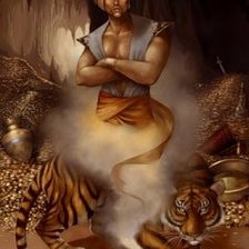 Схема вышивки «Джин»