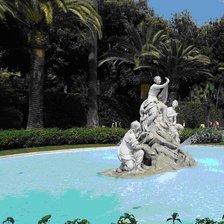 Схема вышивки «фонтан»