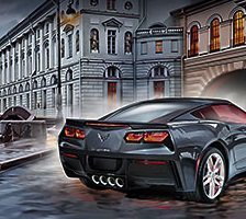 Схема вышивки «машинка»