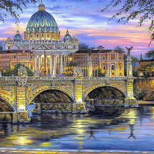 Схема вышивки «ватикан»