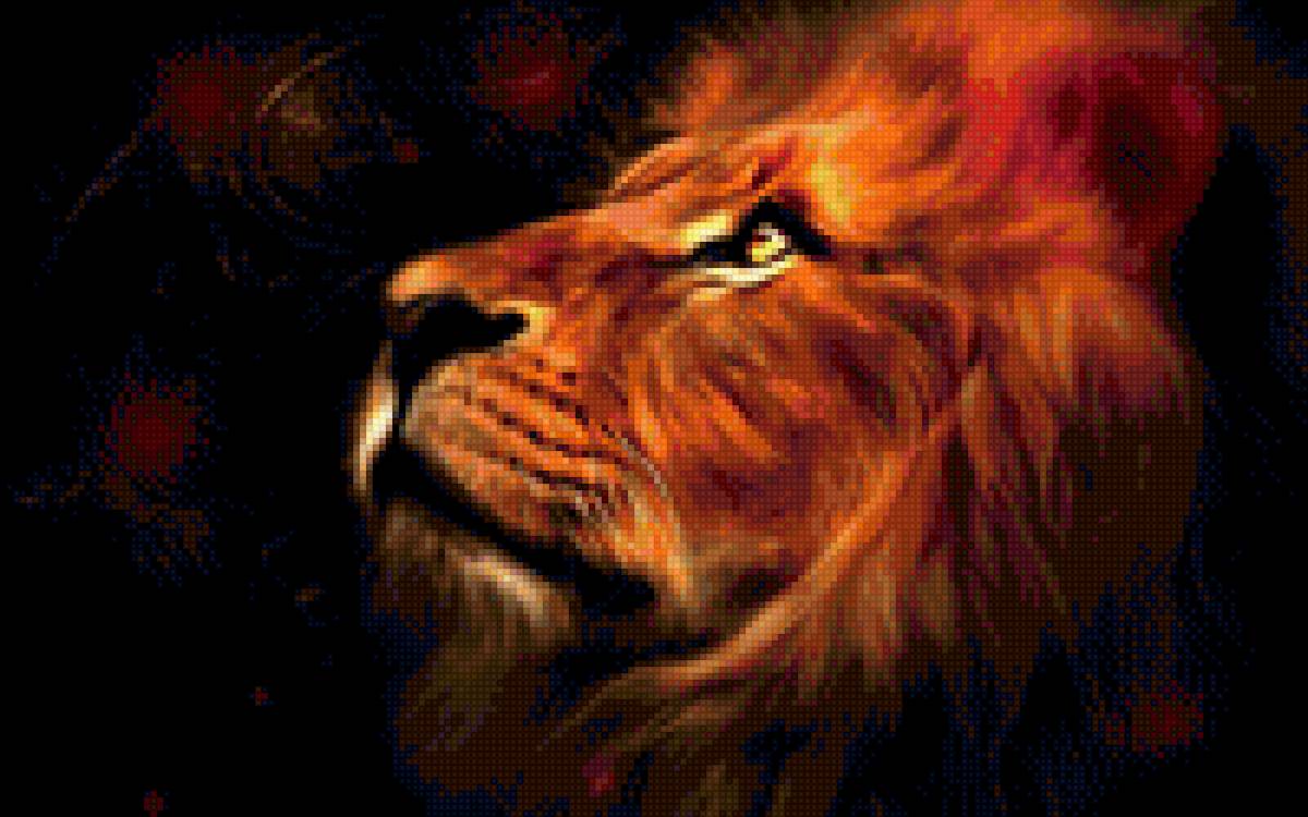 лев - царь зверей, животные, лев - предпросмотр