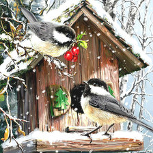 Схема вышивки «Серия "Пташка"»