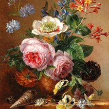 Схема вышивки «букет»