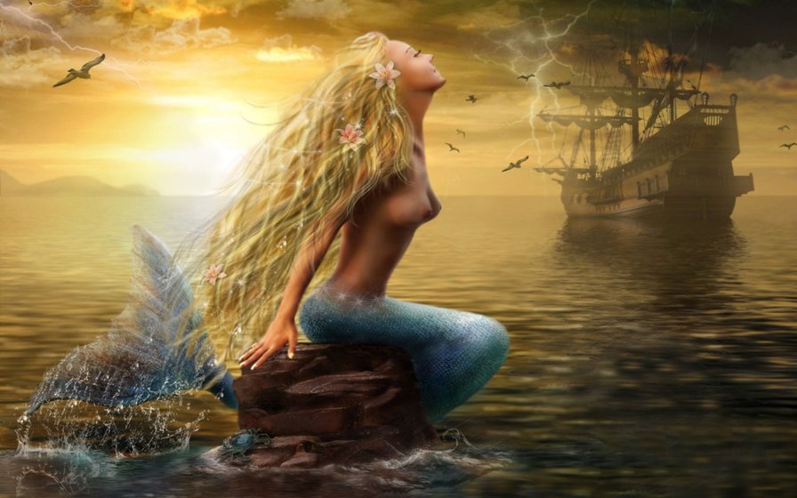 русалка - оригинал