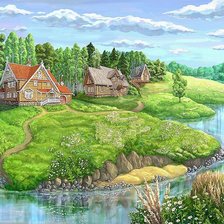 лето в деревне