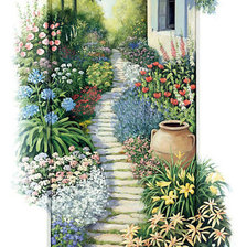 Схема вышивки «лестница»