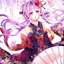 Схема вышивки «Девушка»