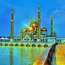 Схема вышивки «Кристальная мечеть»