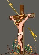 Схема вышивки «Разпятие»