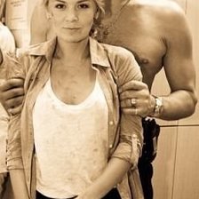 Схема вышивки «След»