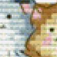 Предпросмотр схемы вышивки «Котята на качелях» (№1269464)