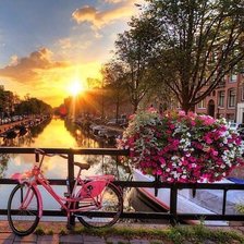 Схема вышивки «городской пейзаж»