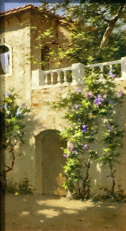 лето - лето, дворик - оригинал