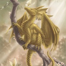 Схема вышивки «дракнчик»