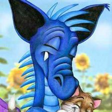 Схема вышивки «друзья»