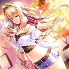 Схема вышивки «Девушка»