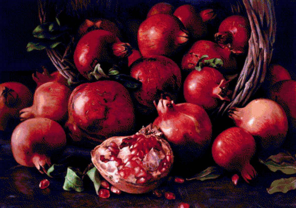 гранатовое изобилие - предпросмотр