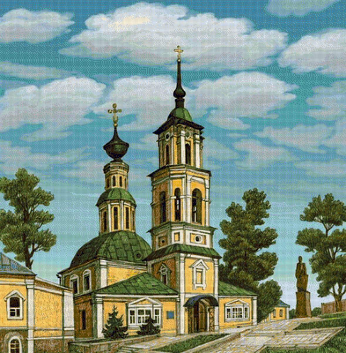 Храм - церковь, пейзаж, храм - предпросмотр