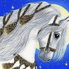 Схема вышивки «Лошадка»